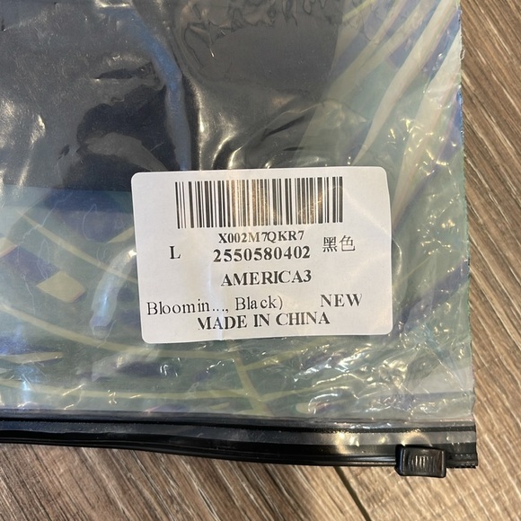 Black Athletic Shorts with Lining and 1 Pocket - Picture 6 of 6